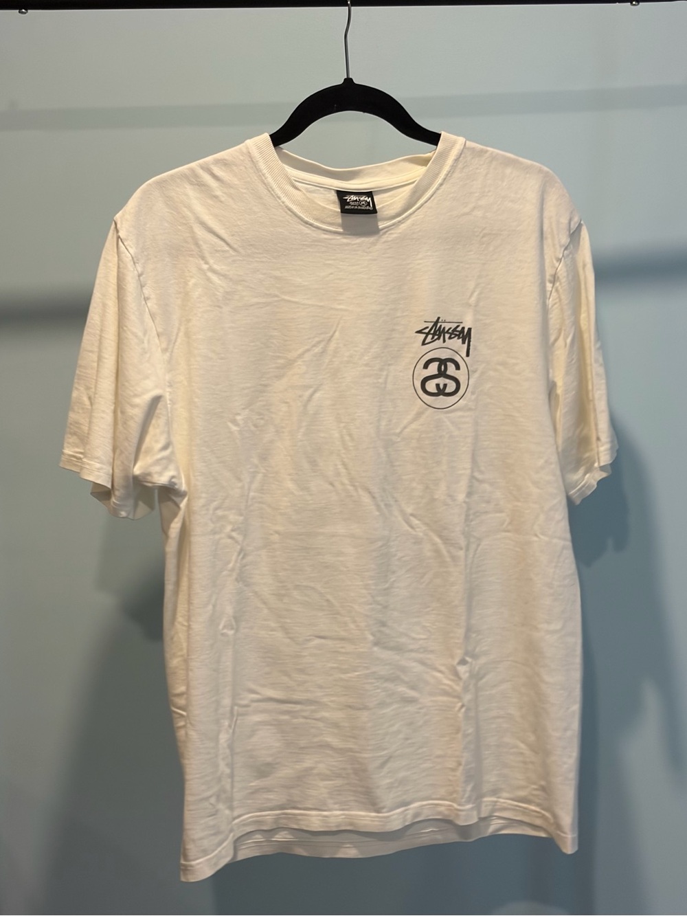 Stussy Stock Link Tee White
